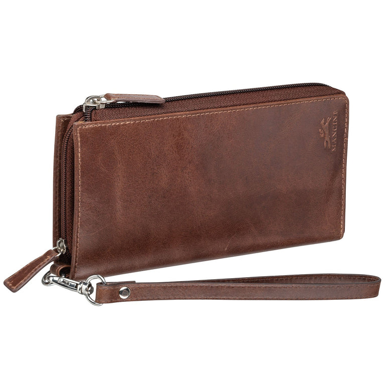 Mancini CASABLANCA Portefeuille RFID Clutch pour Dames