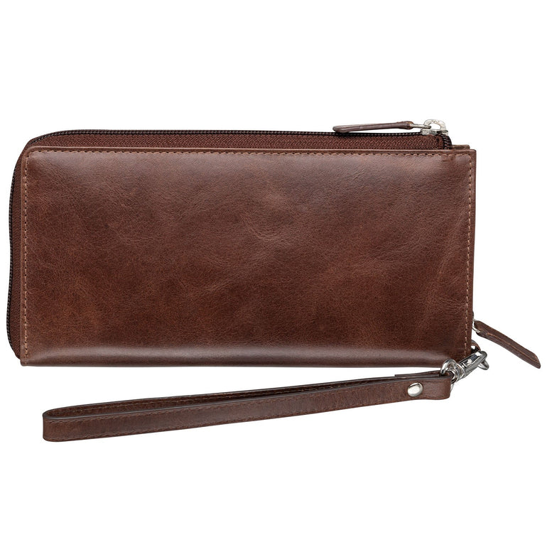 Mancini CASABLANCA Portefeuille RFID Clutch pour Dames