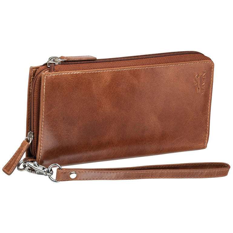 Mancini CASABLANCA Portefeuille RFID Clutch pour Dames