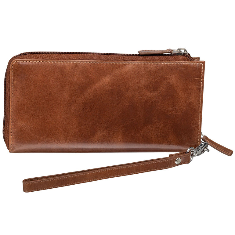 Mancini CASABLANCA Portefeuille RFID Clutch pour Dames
