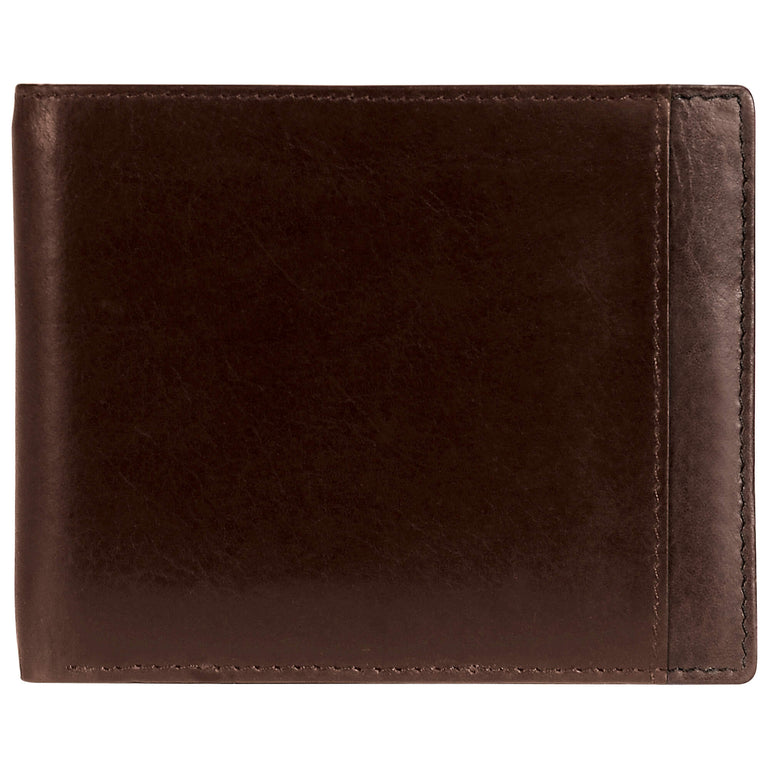 Mancini Collection CASABLANCA Portefeuille pour Hommes avec Porte-Cartes Amovible (Sécurisé RFID)