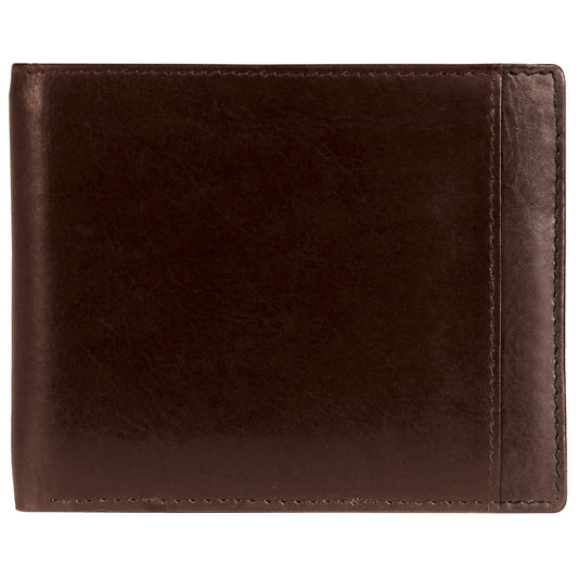 Mancini Collection CASABLANCA Portefeuille pour Hommes avec Porte-Cartes Amovible (Sécurisé RFID)