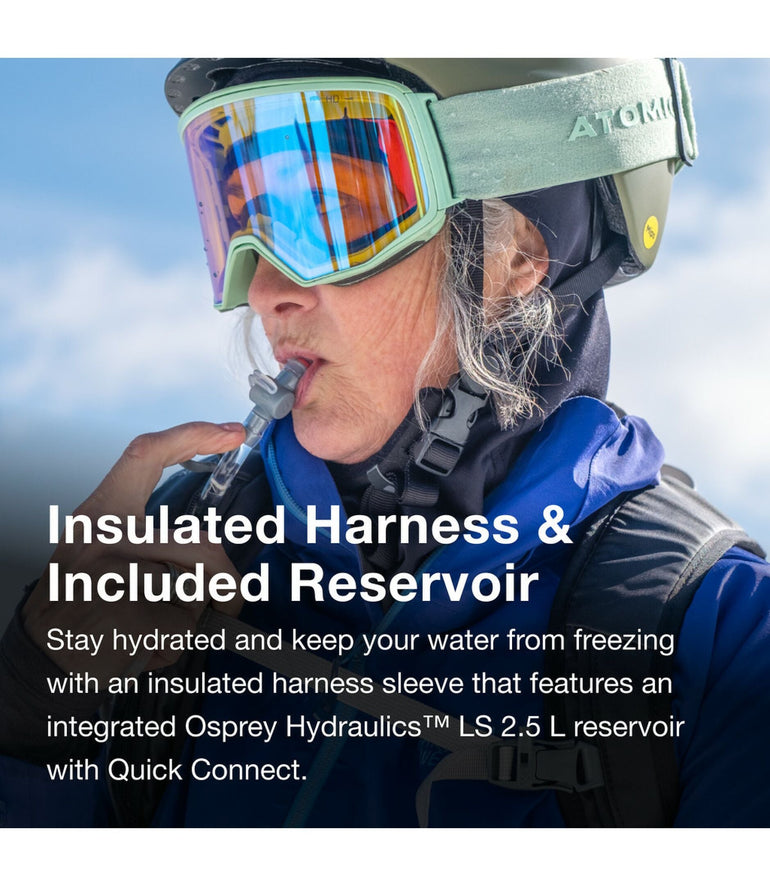 Osprey Glade 5L Sac à dos d’hydratation pour ski et planche à neige