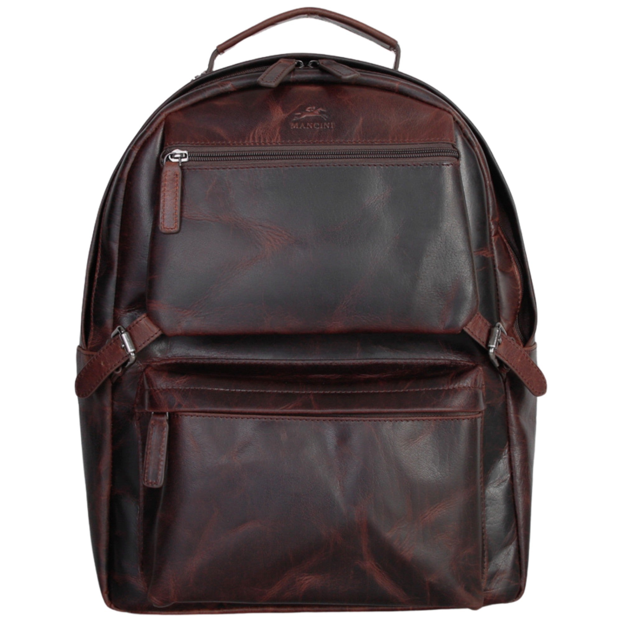 Mancini Backpack with RFID Secure Pocket for 15.6” Laptop