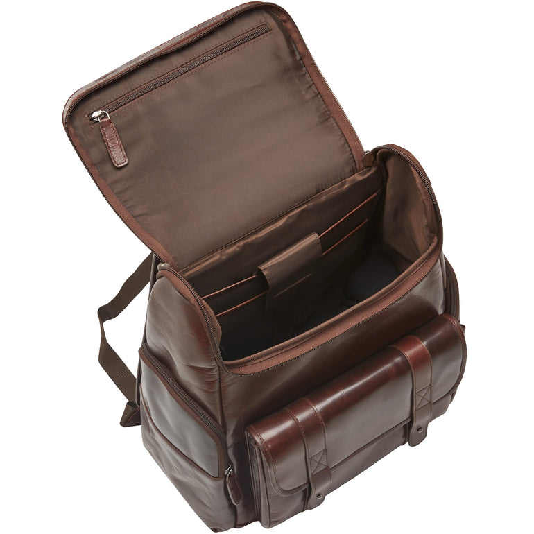 Mancini Buffalo Sac à dos avec compartiment zippé pour ordinateur portable/tablette