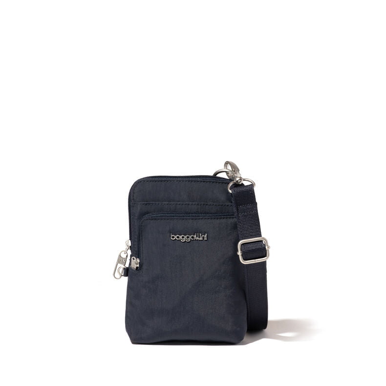 Baggallini Anti-Theft Activity Crossbody Bag - French Navy