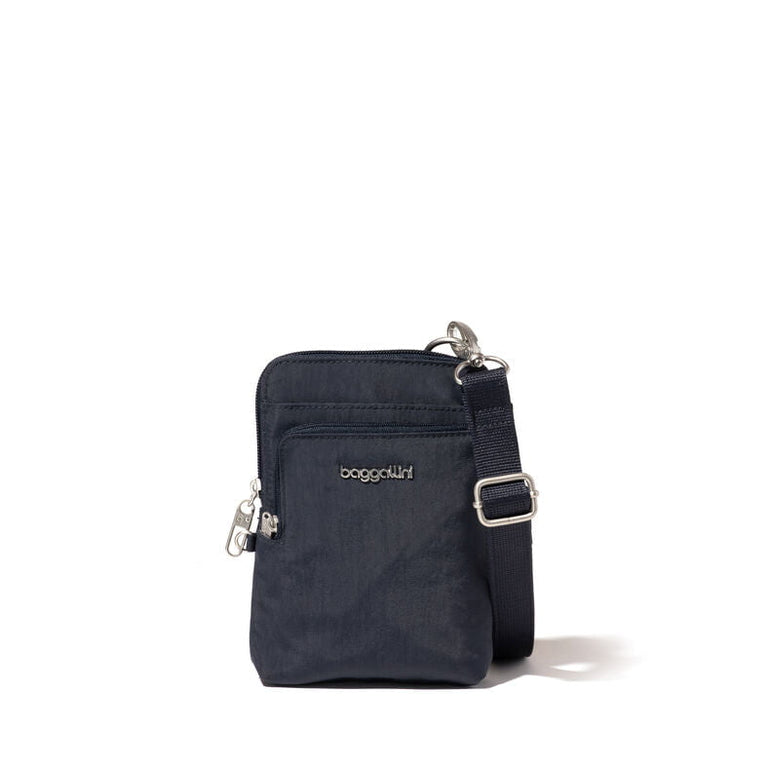Baggallini Anti-Theft Activity Crossbody Bag - French Navy
