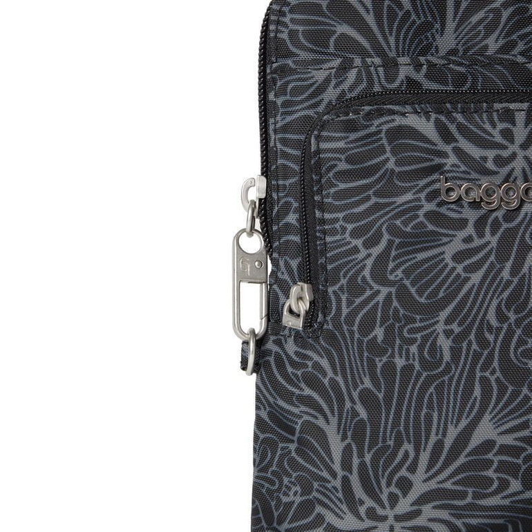 Baggallini Activity Sac à Bandoulière anti-vol