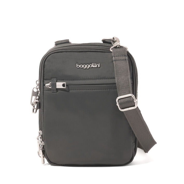 Baggallini Securtex Everything Mini sac bandoulière antivol