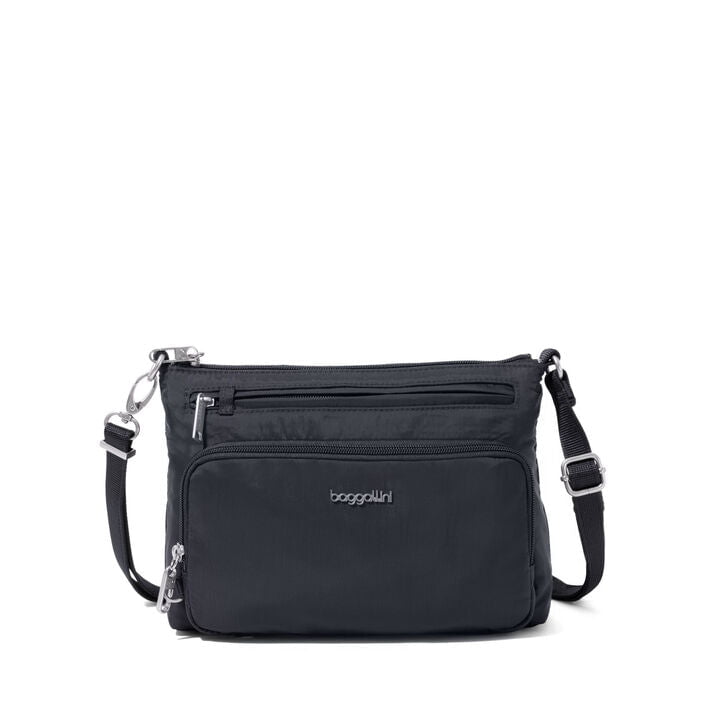 Baggallini Securtex Keepsake Sac bandoulière antivol