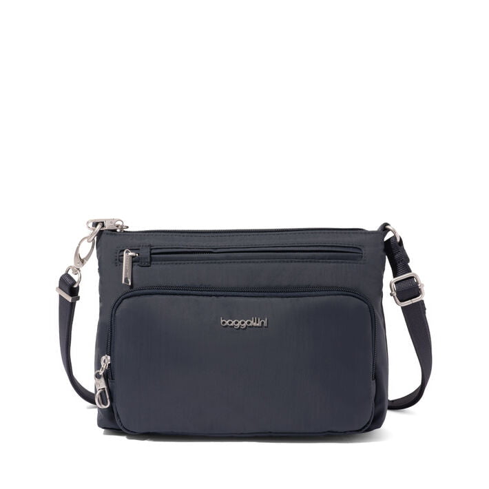 Baggallini Securtex Keepsake Sac bandoulière antivol