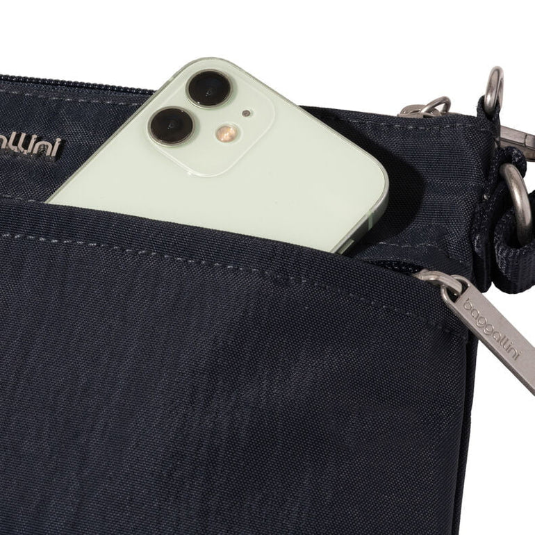 Baggallini Anti-Theft Memento Crossbody Bag - French Navy
