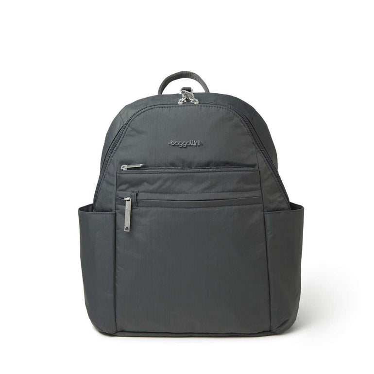 Baggallini Sac à Dos de voyage anti-vol - Anthracite