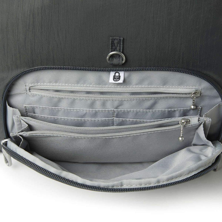 Baggallini Sac à Dos de voyage anti-vol - Anthracite