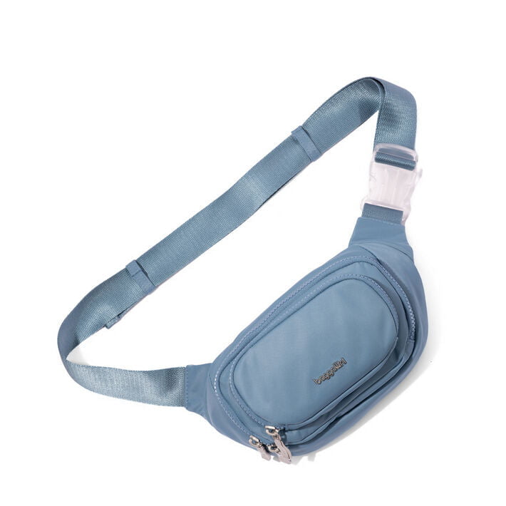 Baggallini On The Go Sac de taille - Cornflower Twill