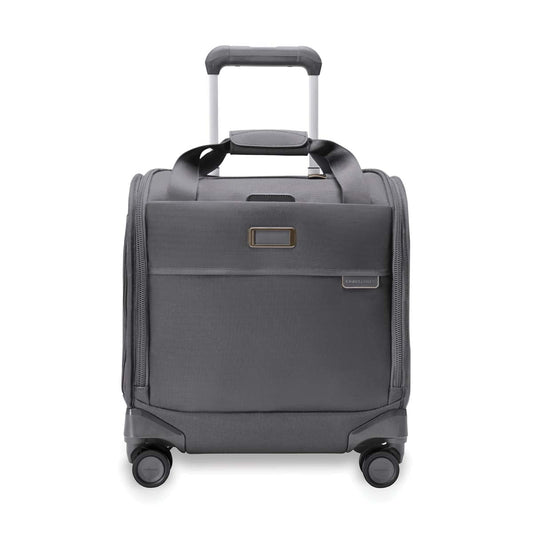 Briggs & Riley Baseline Valise cabine à roulettes pivotantes - Steel