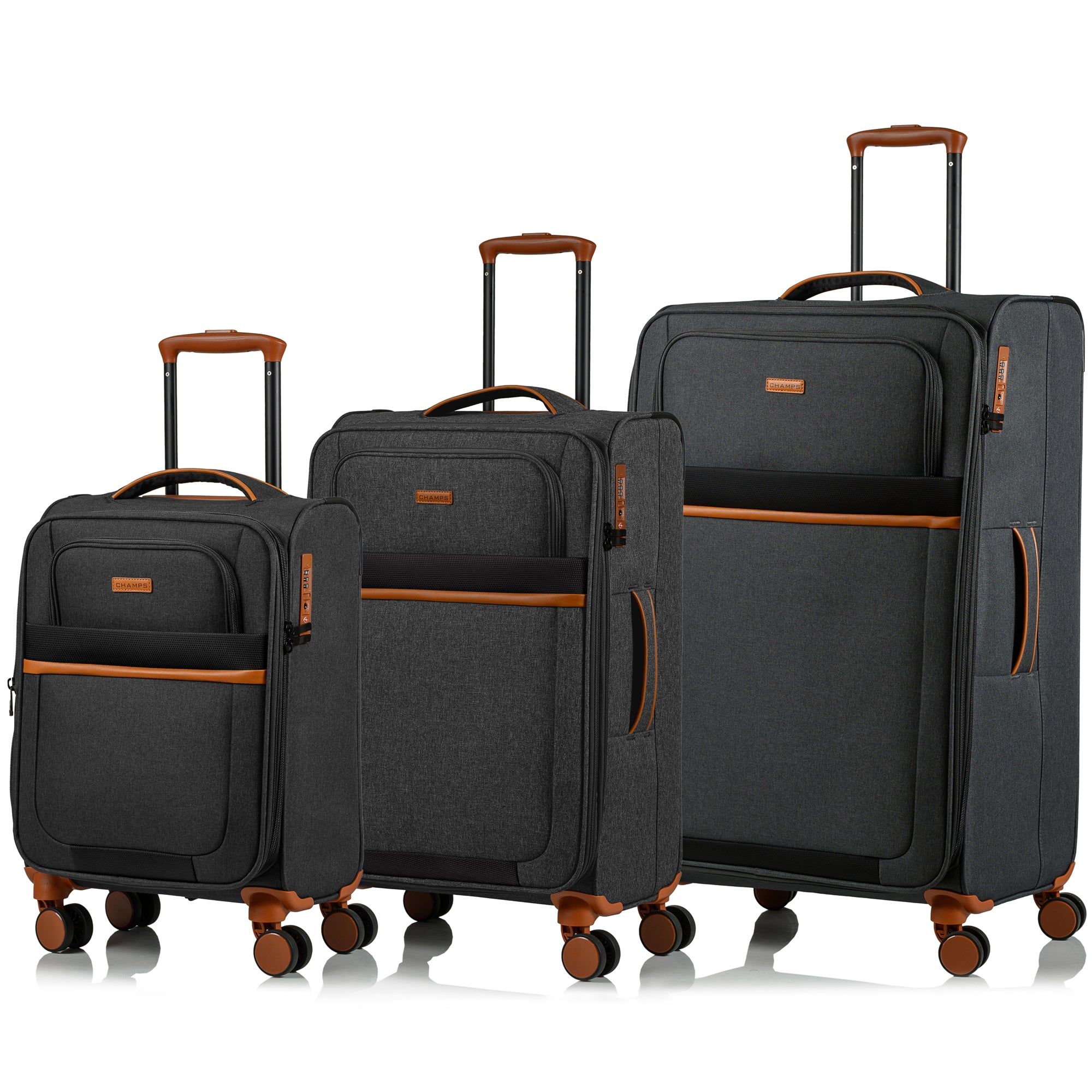 Champs Classic II Ensemble de 3 valises extensibles