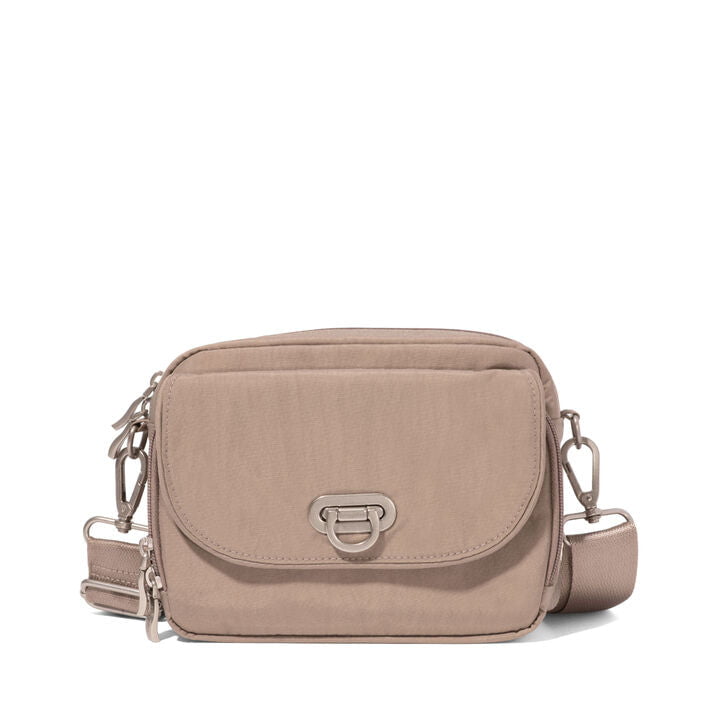 Baggallini Coastal Flip Lock Sac pour appareil photo bandoulière