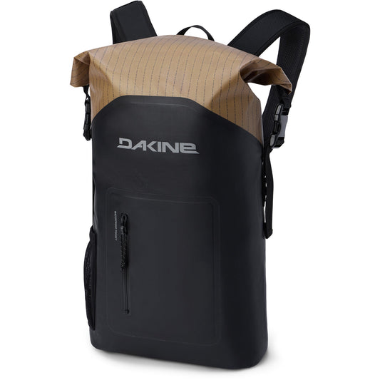 Dakine Cyclone LT Sac à dos étanche à ouverture roulante 30 L - Coyote Morse Code
