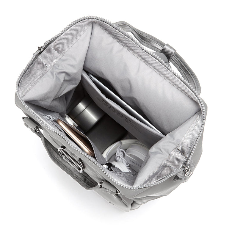 Pacsafe Citysafe CX Mini sac à dos antivol - ECONYL Gravity Gray