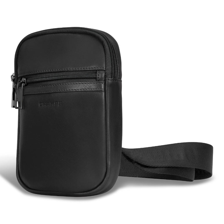 Champs Onyx Sac bandoulière en cuir style holster
