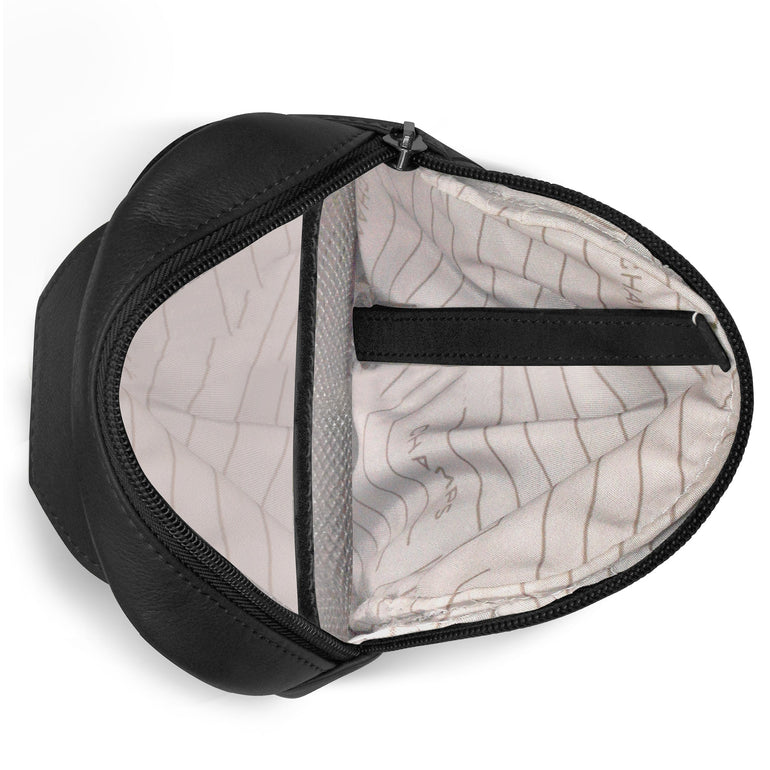 Champs Onyx Sac bandoulière en cuir style holster