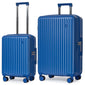 Explorer Destinations Expandable 2-Piece Luggage Set (Carry-On & Medium)