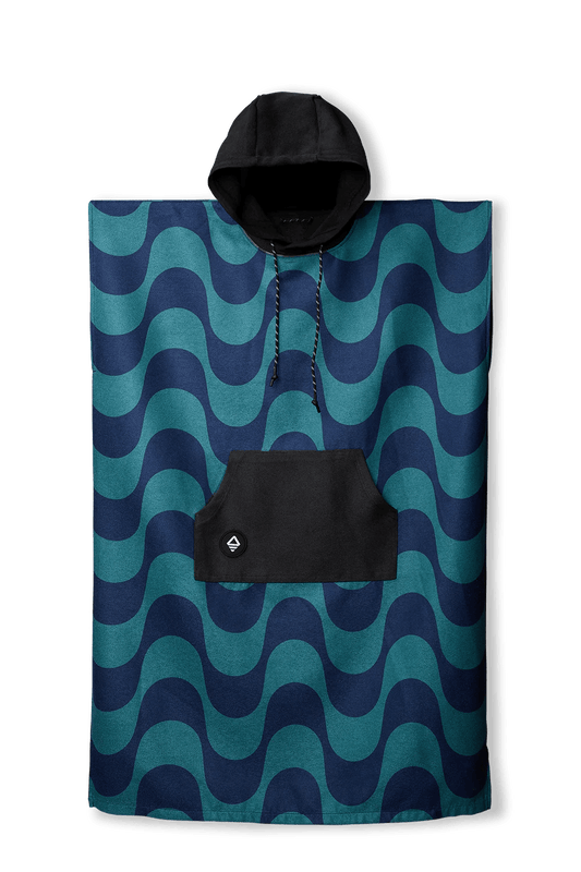 Nomadix Changing Poncho - Copacabana Navy Teal