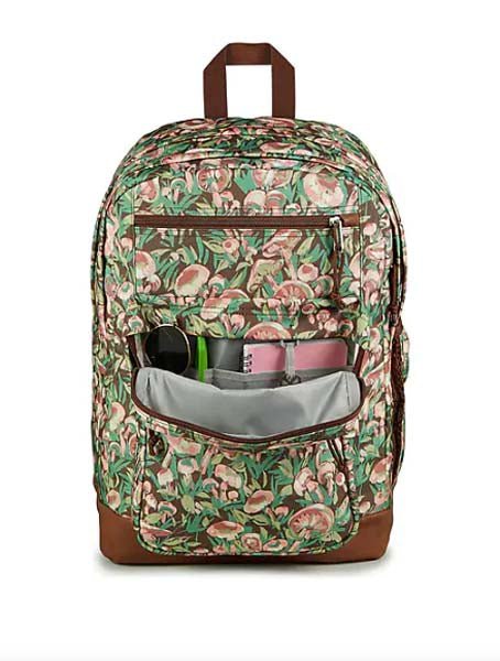 JanSport Cool Student Sac à dos - Painterly Mushrooms