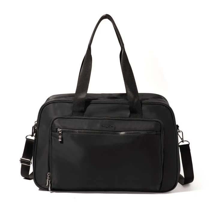 Baggallini Getaway Sac de voyage à compartiment divisé - Noir