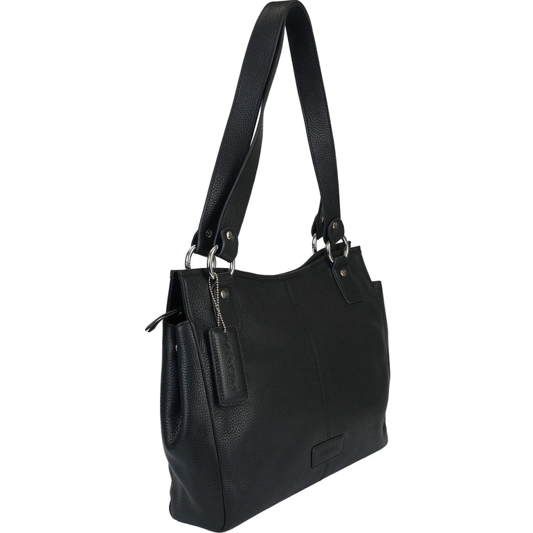 Mancini Pebbled Kelsea Sac à épaule