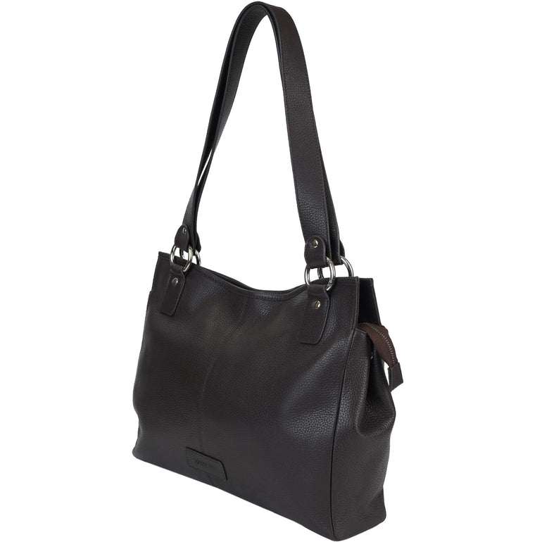 Mancini Pebbled Kelsea Sac à épaule