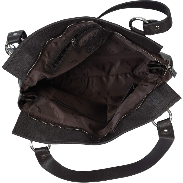 Mancini Pebbled Kelsea Sac à épaule