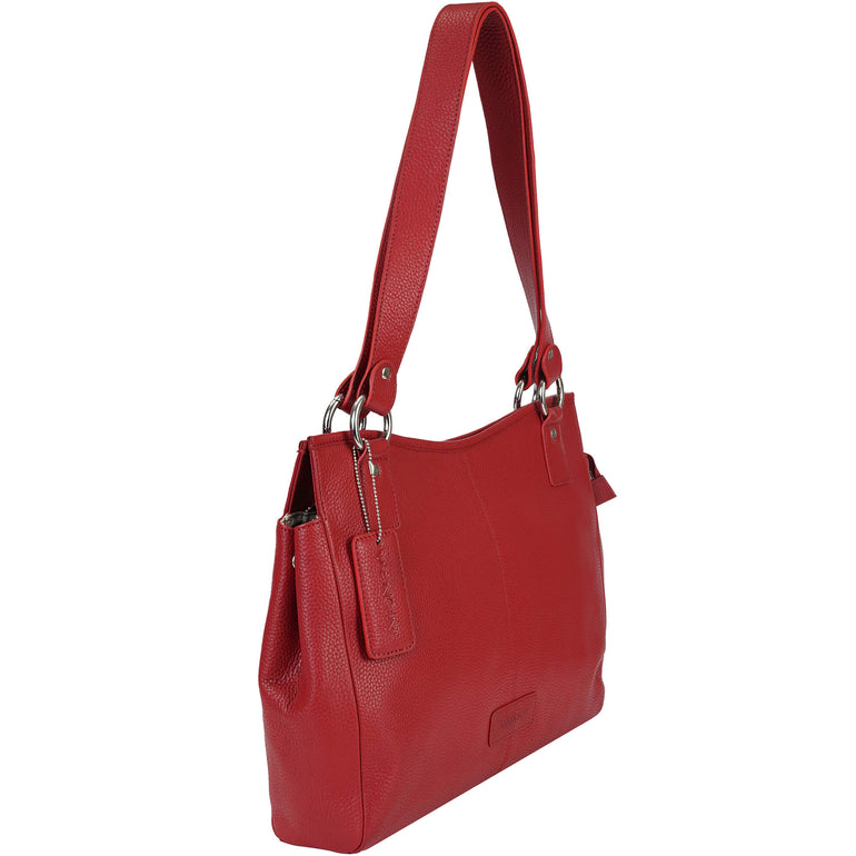 Mancini Pebbled Kelsea Sac à épaule