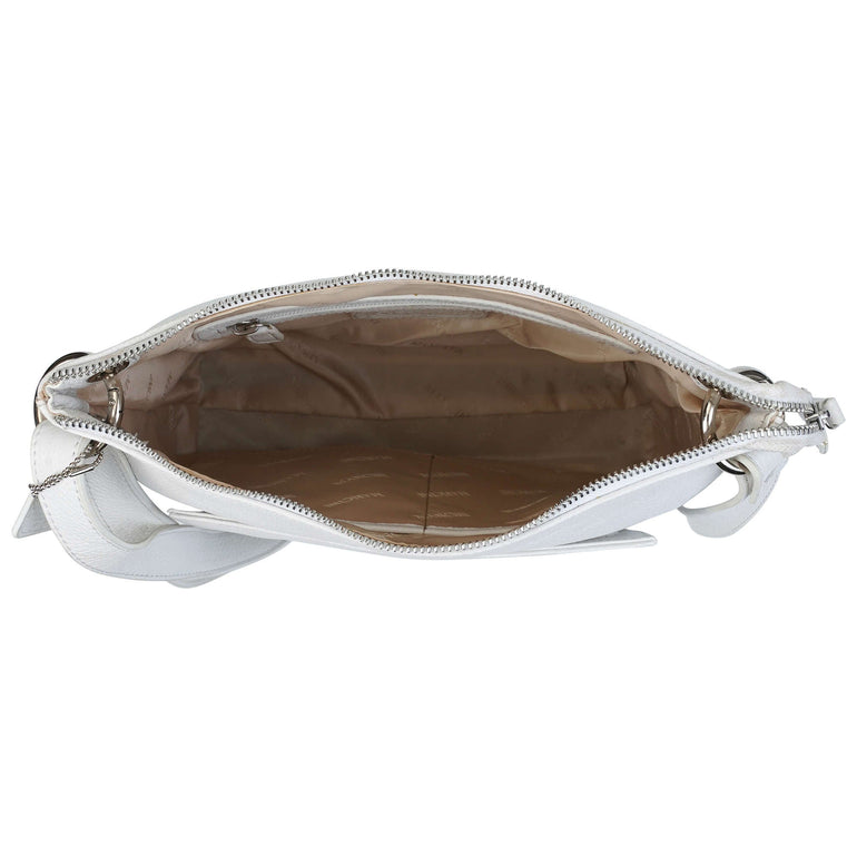 Mancini Pebbled Trish Sac bandoulière avec organiseur