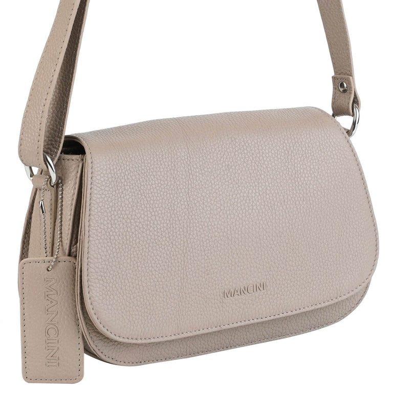 Mancini Pebbled Isabella Sac à bandoulière