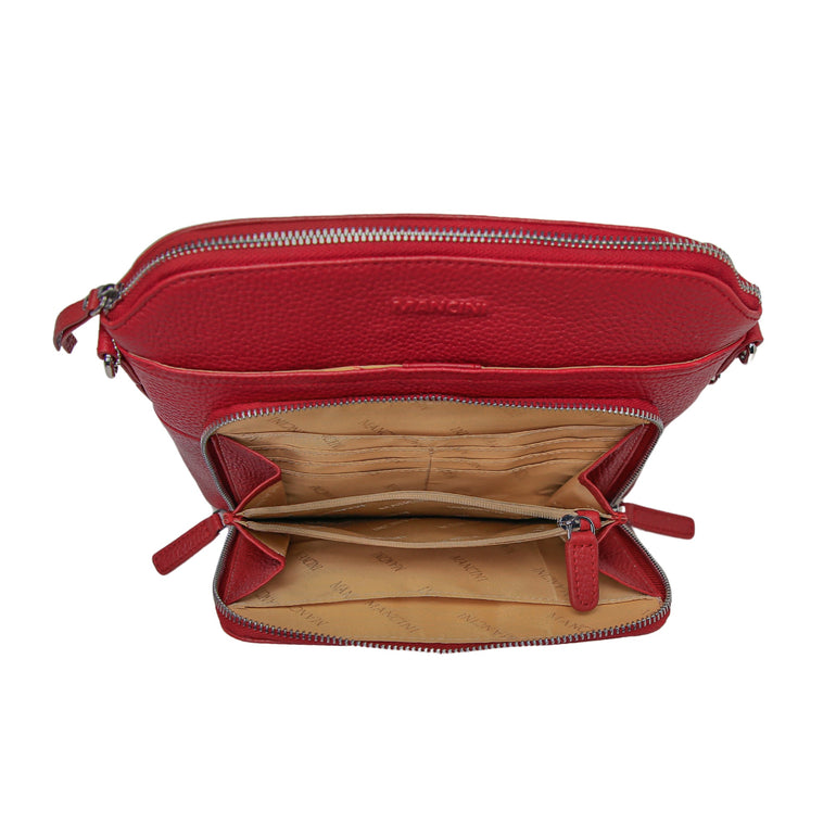 Mancini Sheilagh Crossbody Organizer Bag