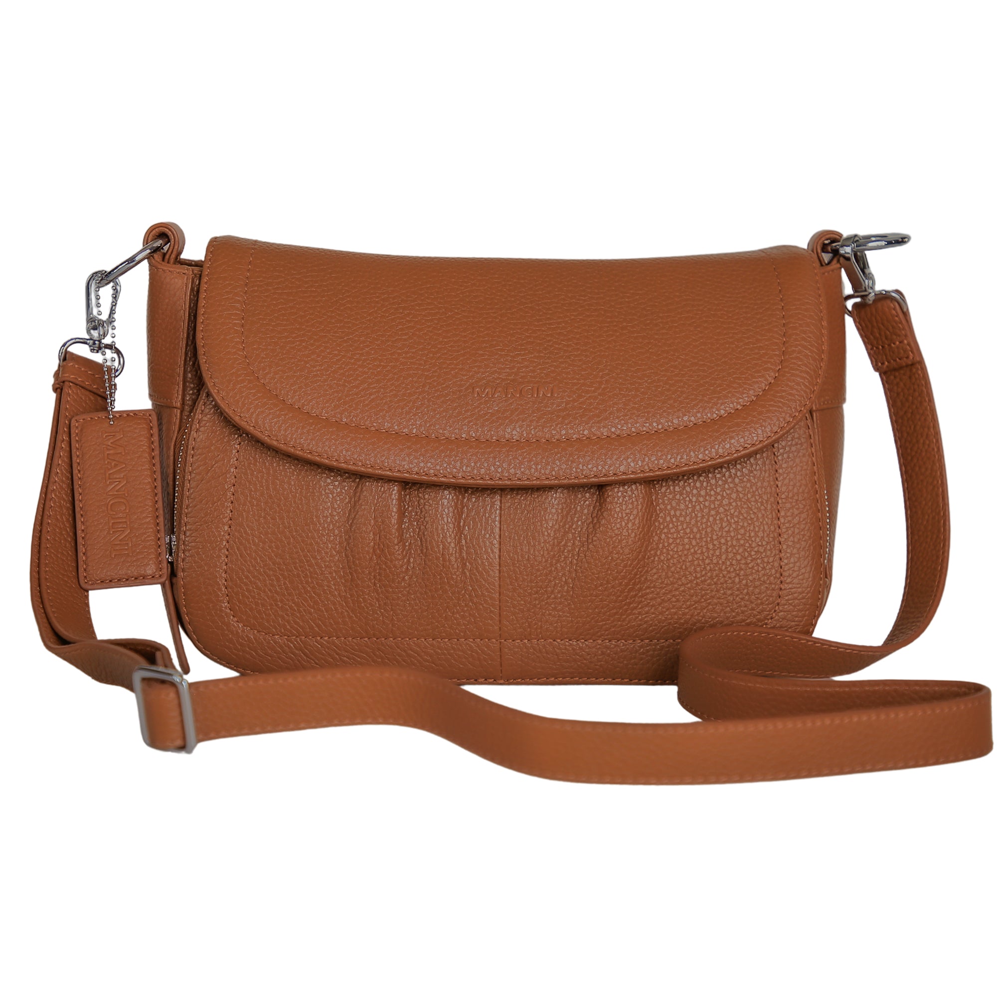 Mancini Charlotte Crossbody Organizer Handbag
