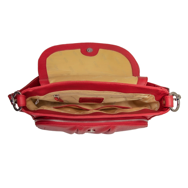 Mancini Charlotte Crossbody Organizer Handbag