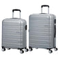 American Tourister High Turn Ensemble de 2 valises à roulettes pivotantes (valise à main et moyenne)