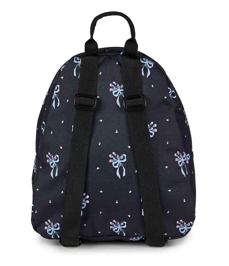 JanSport Half Pint Mini Backpack - Pastel Petals Black