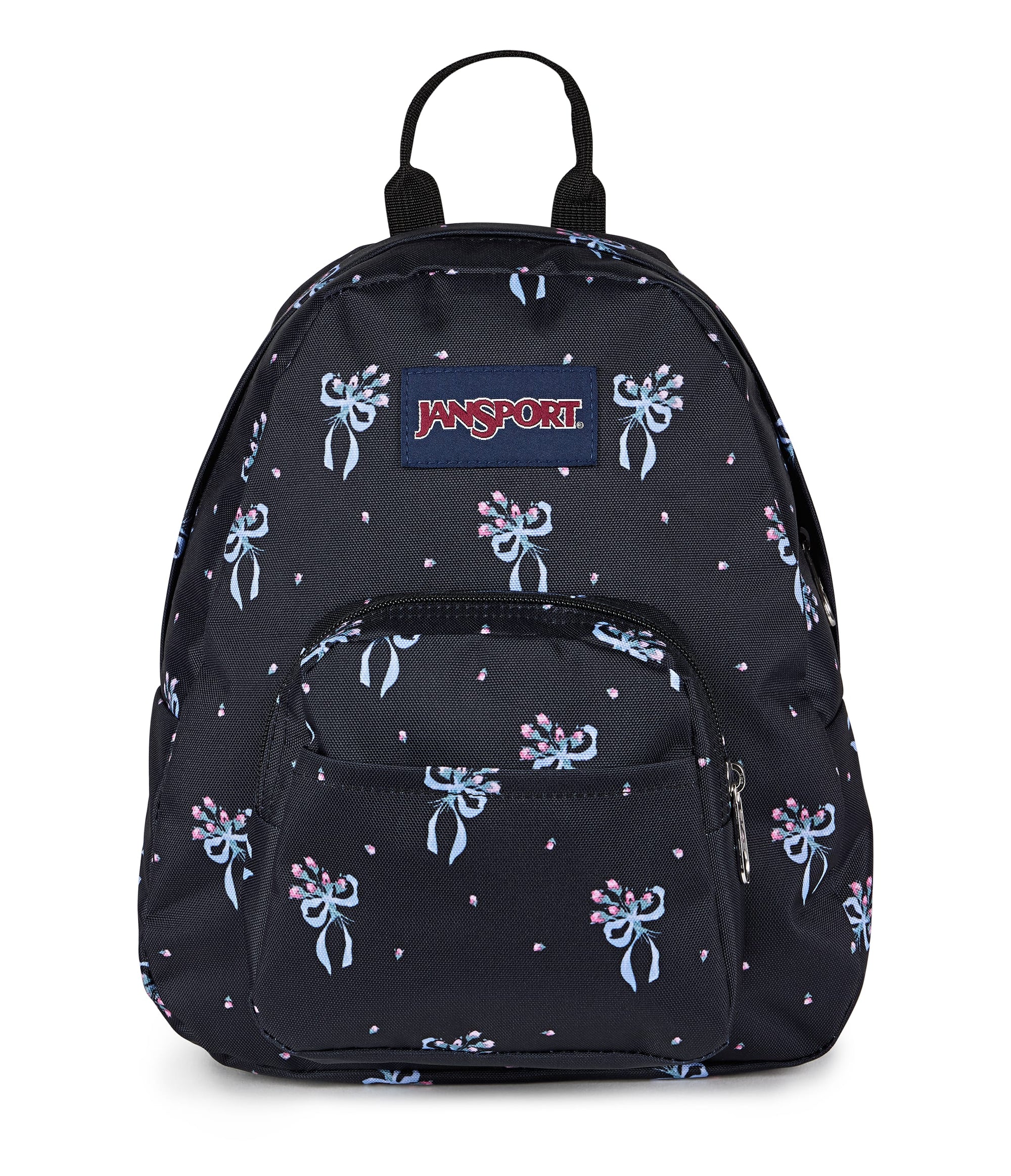 JanSport Half Pint Mini Backpack - Pastel Petals Black