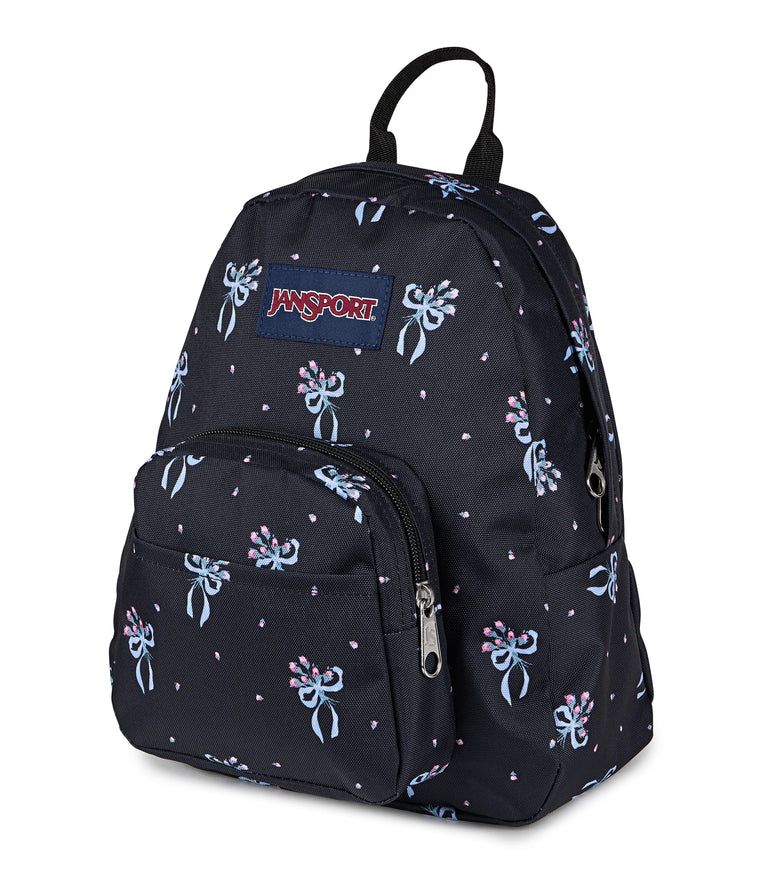 JanSport Half Pint Mini Backpack - Pastel Petals Black