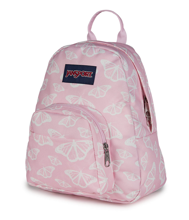 JanSport Half Pint Mini Backpack - Flutter By Pink