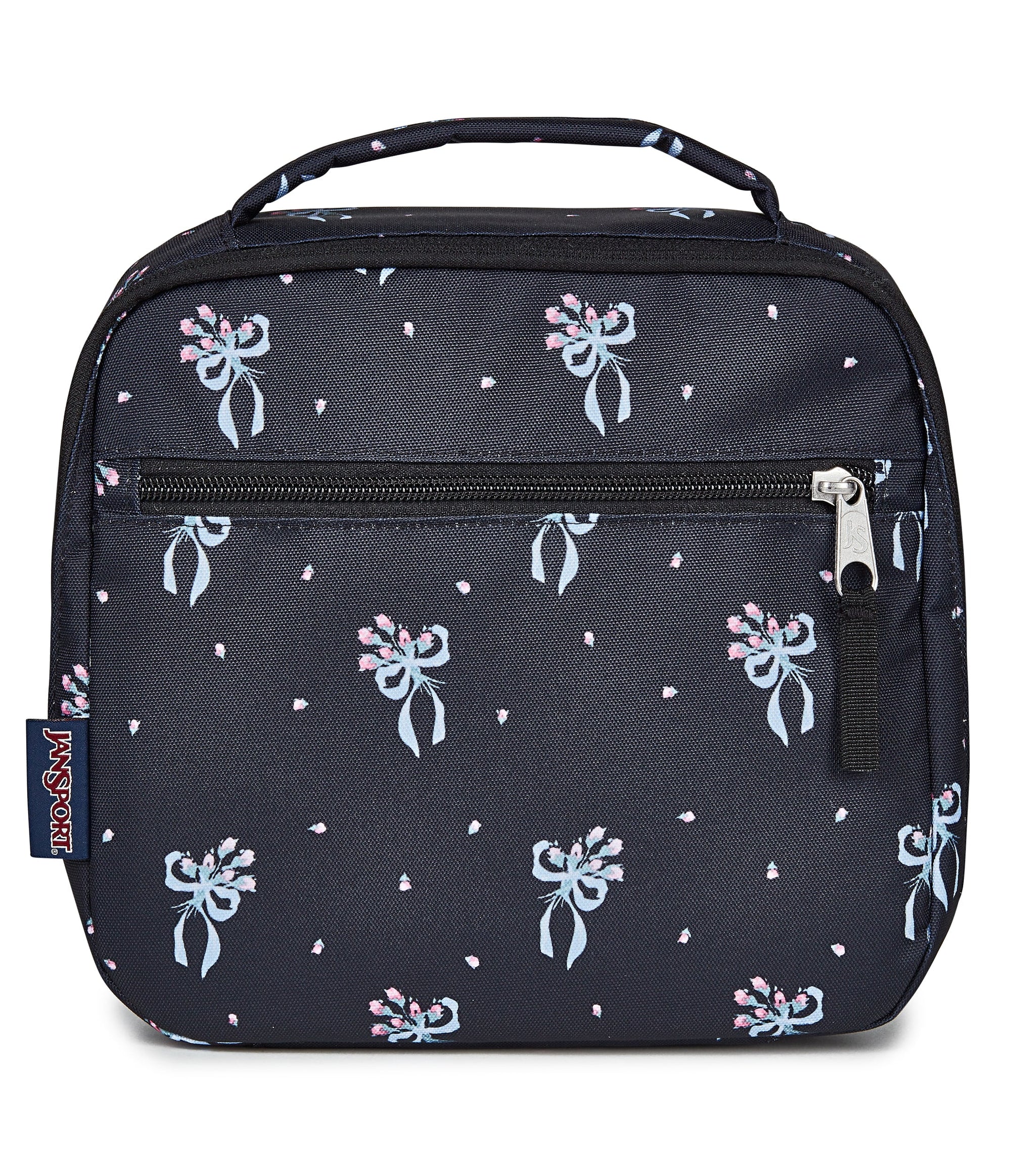 JanSport Lunch Break - Pastel Petals Black