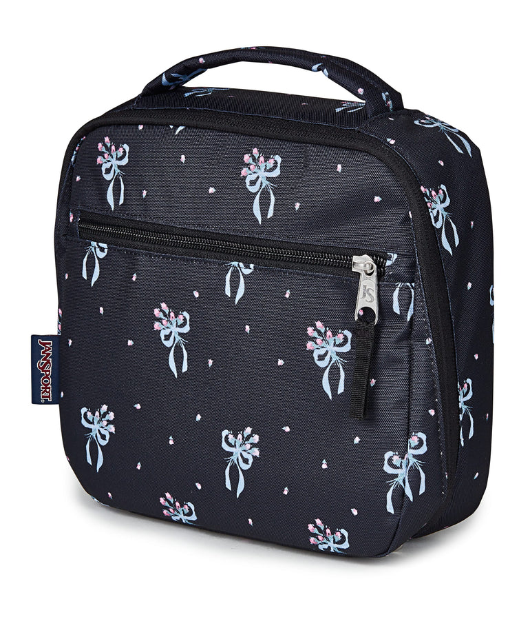 JanSport Lunch Break - Pastel Petals Black