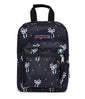 JanSport Big Break Lunch Bag - Pastel Petals Black