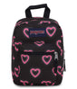 JanSport Big Break Boîte à lunch - Happy Hearts Black