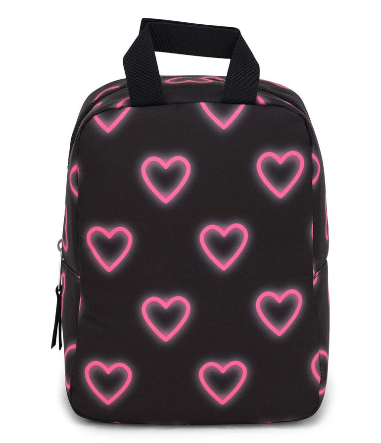 JanSport Big Break Boîte à lunch - Happy Hearts Black