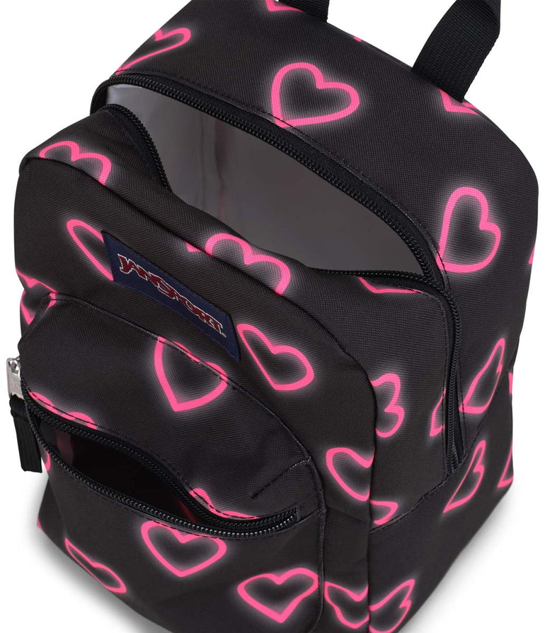 JanSport Big Break Boîte à lunch - Happy Hearts Black